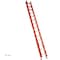 Bauer Ladder Fiberglass Extension Ladder, 375 lb Load Capacity 38128 - alternate 1